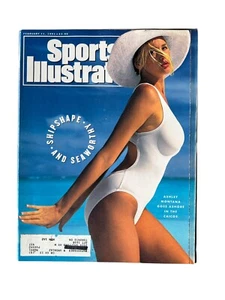 SPORTS ILLUSTRATED Feb. 11, 1991 Swimsuit Large Issue Ashley Montana Cover EX+ - Picture 1 of 3