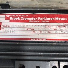 Brook Crompton 250w 3phase Motor