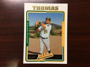 Topps #371 2005 Charles Thomas Oakland Athletics - Imagen 1 de 2