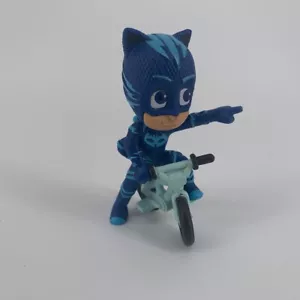RARA VERSIONE Disney Jr Collezione PJ Masks Catboy 3" PVC Giocattolo Figura Moto - Foto 1 di 6