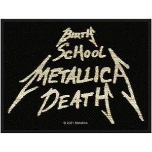 OFFICIAL LICENSED - METALLICA - BIRTH SCHOOL METALLICA DEATH SEW ON PATCH METAL