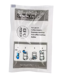 Espresso Coffee Machine Descaler Decalcifier Descaling Powder 28g (1oz) - Picture 1 of 3