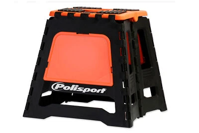 Polisport Foldable Orange Foldable Dirt Bike Stand Foto 1 de 2