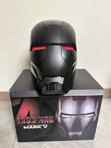 Automatic Iron Man helmet, wearable deformable voice controlled mask, Black Warr - Picture 1 of 27