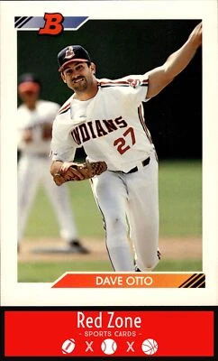 1992 Bowman - #619 Dave Otto NM Set Break. - Image 1 of 2
