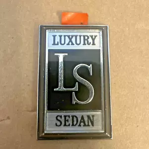 NOS OEM GM 1970's-1980's Olds 98 Luxury Sedan LS Emblem Pillar Badge Free SH - Bild 1 von 24
