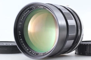 [Quasi come nuovo] Minolta MC Tele Rokkor PF 100 mm F2 teleobiettivo MF dal GIAPPONE - Foto 1 di 8
