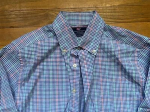 Vineyard Vines by Shep & Ian Murray Slim Fit 100% Cotton Dress Shirt Sz Men's S - Picture 1 of 4