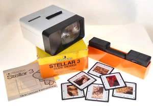 Photax Stellar 3 Slide Viewer 35mm Film +Box Geological Cross sections - Picture 1 of 18