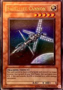 Satellite Cannon CP01-EN001 Unlimited Ultra Rare MP - Picture 1 of 10