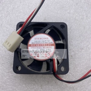 1 PCS  EVERCOOL Fan EC4010H12C  DC12V 0.08A 4010 4CM 3 wire CPU  cooling fan - Picture 1 of 2
