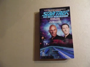 Star Trek The Next Generation Exiles by Howard Weinstein / Used Paperback 1990 - Picture 1 of 2