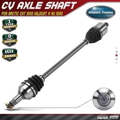 Conjunto de eje CV trasero izquierdo/derecho para Arctic Cat 1000 2012-2015 Wildcat 4 4X 1000 Foto 1 de 4