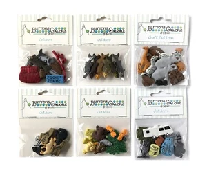 Botones Galores 50+ Surtido Botones Temáticos NATURE para Costura y Artesanía - Imagen 1 de 7