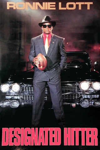 SAN FRANCISCO 49ERS RONNIE LOTT "DESIGNATED HITTER" 20X30 POSTER PRINT Cover