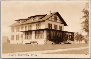 Lake Alfred, Florida RPPC Echt Foto Postkarte Hollister Inn Hotel mit Stornierung - Bild 1 von 2