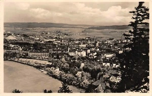 Vista De La Ciudad De Pößneck, Turingia, Tarjeta Postal AK 1938 - Imagen 1 de 2
