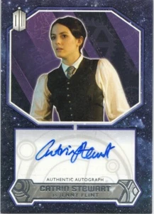 CATRIN STEWART AS JENNY FLINT Autograph trading card- DOCTOR WHO 2015 - Picture 1 of 2