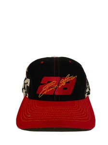 YOUTH Vintage Ernie Irvan Checkered Racing Snapback Hat Wool & Polyester - Picture 1 of 11