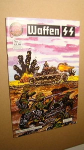 WAFFEN SS 2 *ALTO GRADO* NAZI ALEMÁN WEHRMACHT *HISTÓRICO* CÓMIC DE GUERRA NEC - Imagen 1 de 1