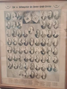 30 Jahre Feier des Denver Grütli-Vereins. Schwedisch. 22" x 18" - Bild 1 von 5