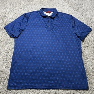 Polo de golf Redvanly azul XL poliéster spandex elástico - Imagen 1 de 7