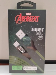 Marvel Avengers Light Cable ( iPhone / iPad) (3ft) - Picture 1 of 6