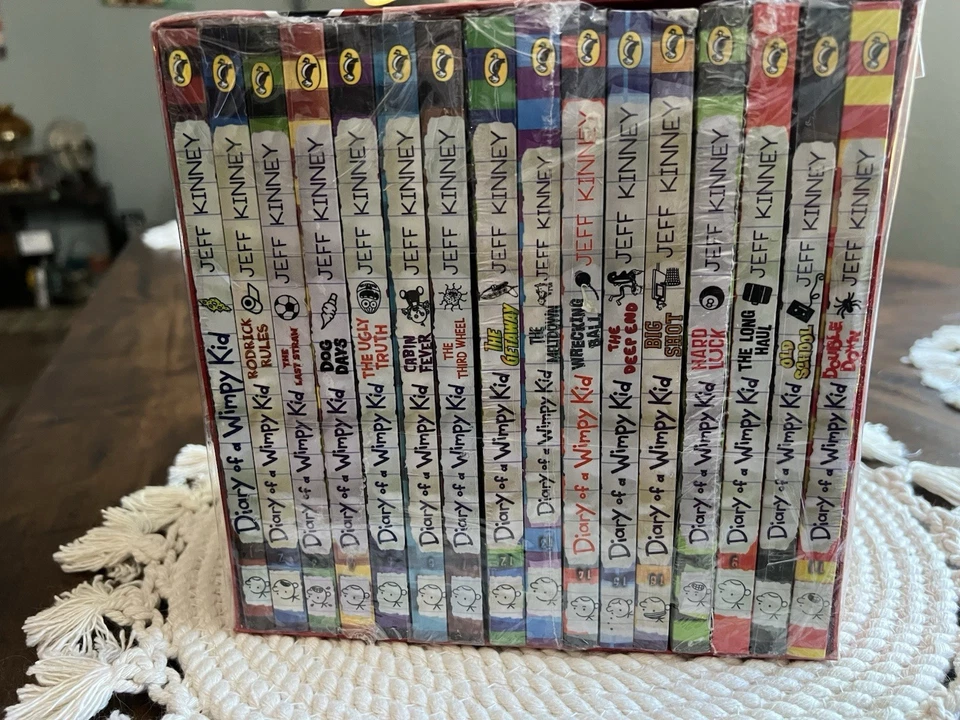 Diary of A Wimpy Kid Series Books 1-16 New Seal Broke - Image 1 of 4