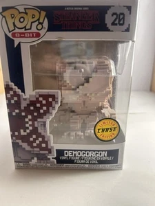 Funko Pop Stranger Things Demogorgan 8bit #20 Chase + Free Protector - Picture 1 of 6