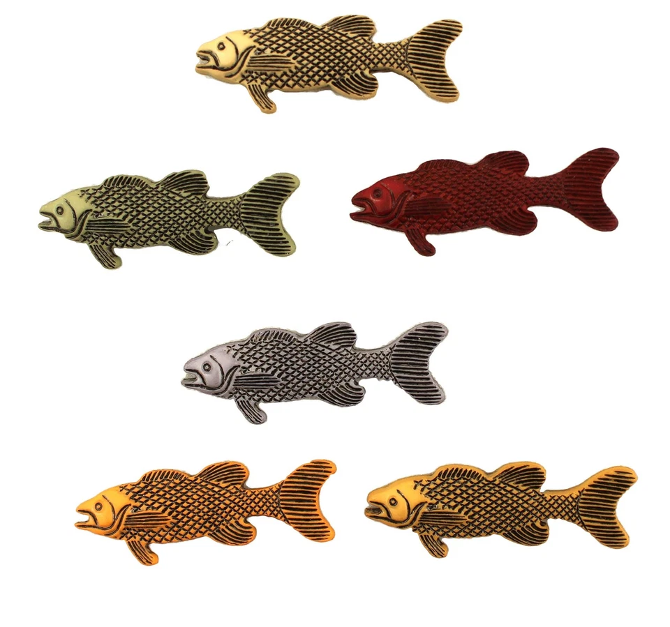 Buttons Galore Craft & Sewing Buttons - Go Fish- 3 Packs (18 Buttons) - Image 1 of 1