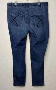 Lane Bryant Damen Skinny Jeans engere Bauchtechnologie blau Größe 18 Regular - Bild 1 von 13