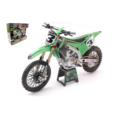 KAWASAKI KX 450 N.3 ELI TOMAC 2019 1:12 New Ray Moto Nuevo Modelo - Imagen 1 de 3