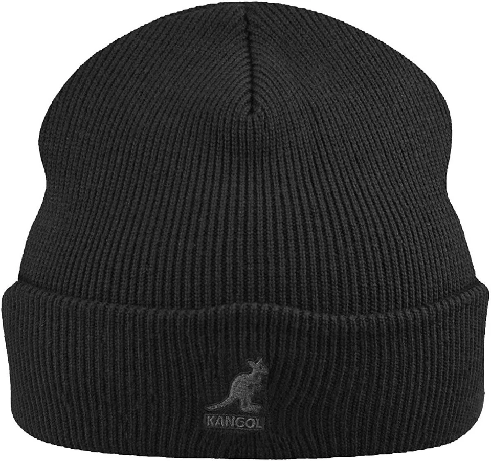 Puño acrílico Kangol Pull On - Unisex - Negro/Negro Foto 1 de 2