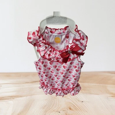 Simply Dog Hearts Dog Dress Xsm - Image 1 of 2