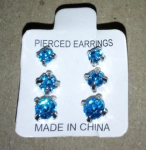 3 Paar Ohrringe - Bild 1 von 3