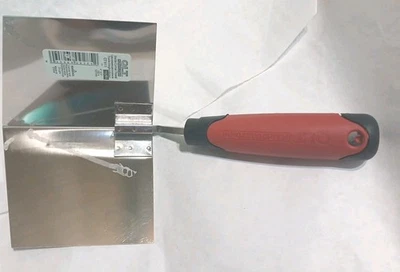 Paleta de esquina para paneles de yeso y agarre suave interior. 4" X 5" Foto 1 de 2