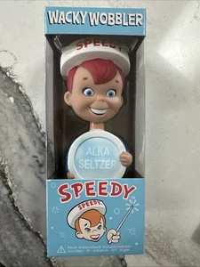 FUNKO Wacky Wobbler ALKA SELTZER Bobble Head SPEEDY nodder AD ICON Figure 2003 - Picture 1 of 7