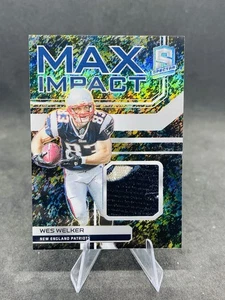 2022 Panini Spectra Max Impact Camo /8 Wes Welker #MI-WEW New England Patriots - Picture 1 of 2