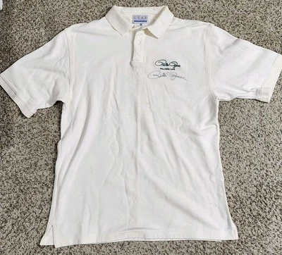 Pete Rose Signed Autographed "Pete Rose Ballpark Cafe" Polo Shirt REDS - Image 1 of 4