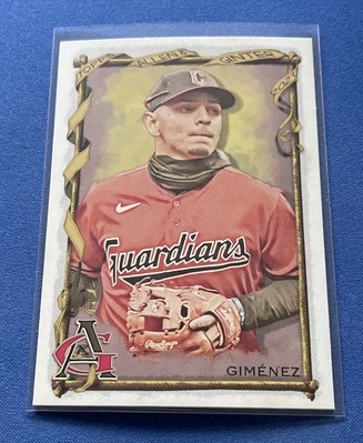 2023 Topps Allen & Ginter #116 Andres Gimenez Cleveland Guardians - Image 1 of 2