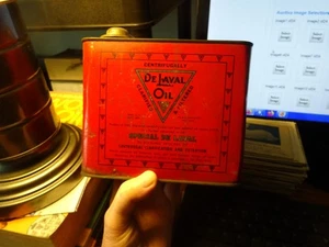 Antike "De Laval Ölkanne" Halb Gallone Milchviehbetrieb schön 1 - Bild 1 von 6