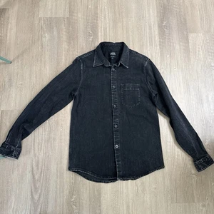 APC Black Washed Denim Overshirt - Small (Gently Used) - Picture 1 of 8