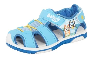Bluey Closed Toe Sandals Boys Girls Puppy Summer Sport Sandals Walking Shoes - Picture 1 of 22