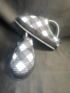 WOOLRICH Ciabatta donna con zoccoli a sbuffo nero/bianco taglia 6 - Foto 1 di 6
