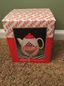 Vintage 1995 Coca-Cola bedeckt Krug Neu in Box - Bild 1 von 8
