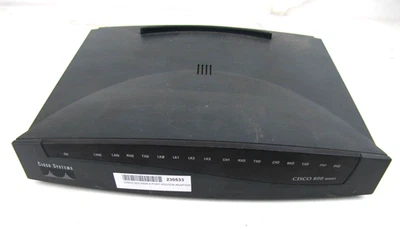 Cisco ISDN Internet Access Router 803 800 series Network LAN Ethernet 4-Port - Image 1 of 4