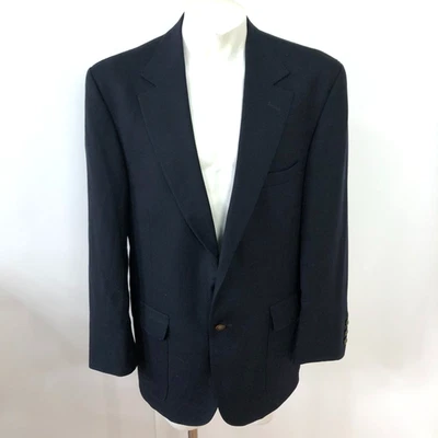 Chaqueta Abrigo Deportivo Orvis 47 Para Hombre Botón Azul Marino COMO NUEVA Foto 1 de 4