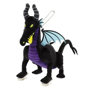 Japan Tokyo Disney Resort Maleficent Dragon Sticky Plush Badge Clip on shoulder - Picture 1 of 5