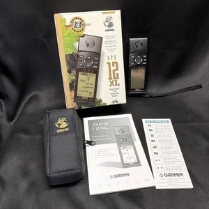 Garmin GPS 12 XL Handheld 12-Channel Personal Navigator Mapping Hiking Trekking - Picture 1 of 5