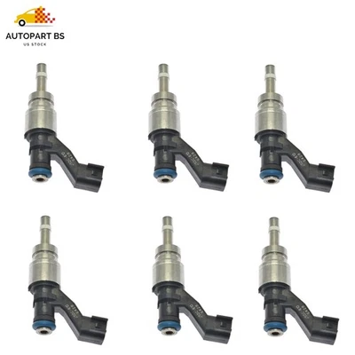 6PCS Fuel injectors for 2011-2022 Isuzu NPR-HD NQR NRR 2019 2018 FTR JSDC-61D - Image 1 of 4